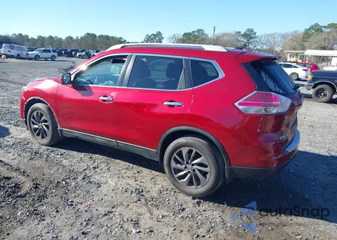 2016 Nissan Rogue Sl z USA, uszkodzony, nr VIN 5N1AT2MV7GC775705